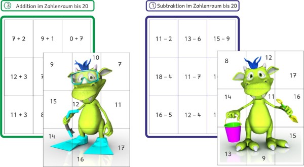 Mathemonsterchen - Puzzles