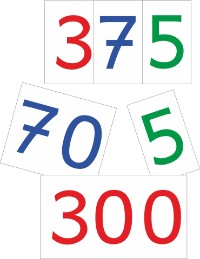 Mathemonsterchen - Zahlenkärtchen